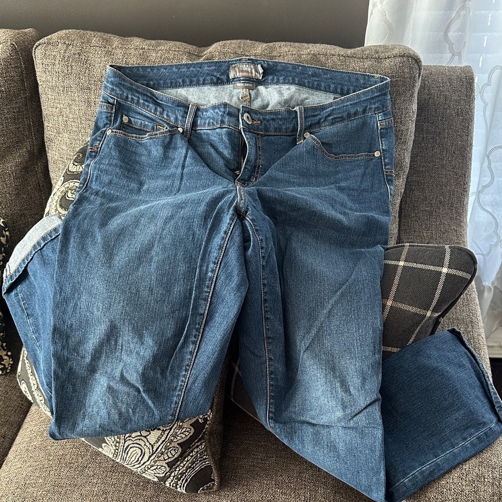 Torrid. Boyfriend straight denim jean